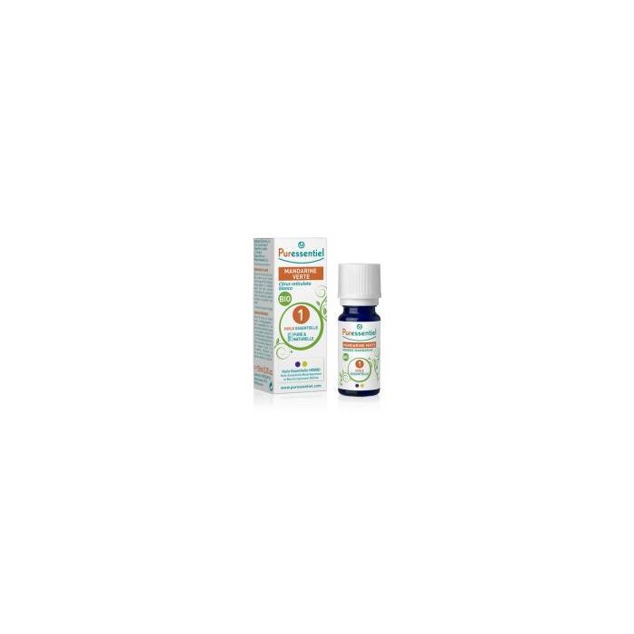 PURESSENTIEL Aceite Esencial de Mandarina Bio 10ml para Uso Externo