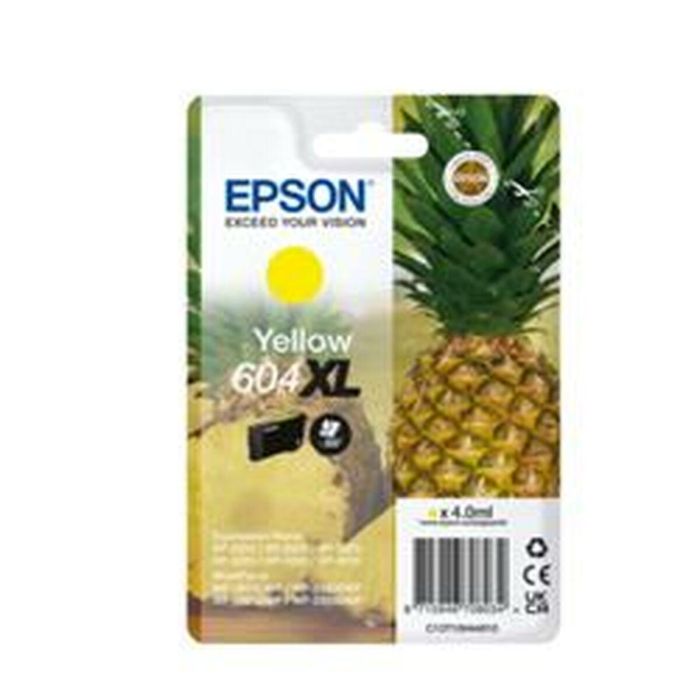 Cartucho de Tinta Original Epson 604XL Amarillo Cartucho de Tinta Original Epson 604XL Amarillo