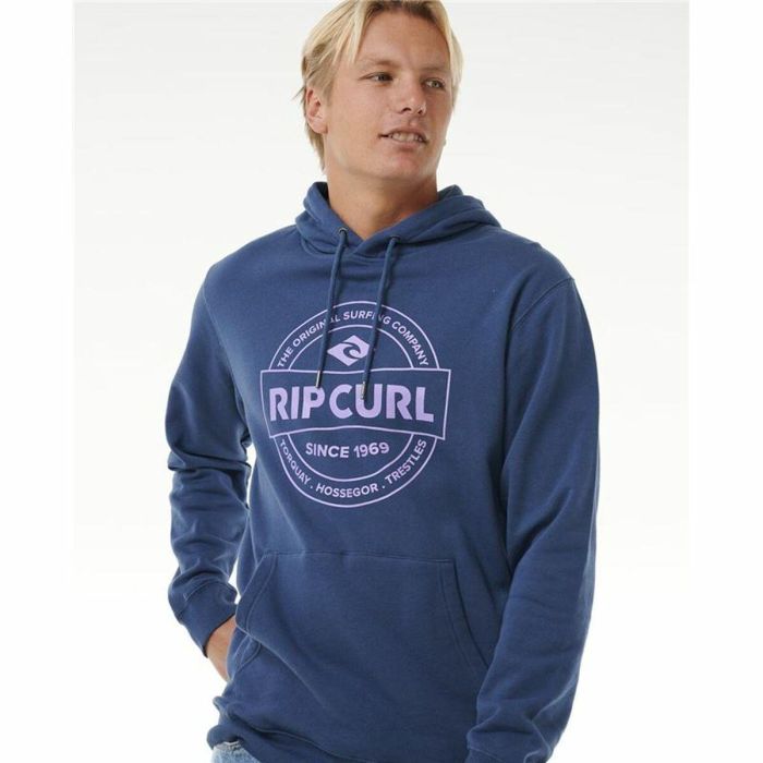 Sudadera con Capucha Hombre Rip Curl Stapler Hood Azul 1