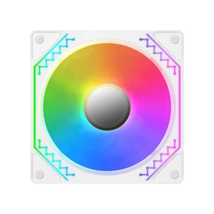 XIGMATEK - Starz Pro Arctic (Blanco) (Pack de 3) - Ventiladores A-RGB de 3x120 mm para caja de PC 2 XIGMATEK - Starz Pro Arctic (Blanco) (Pack de 3) - Ventiladores A-RGB de 3x120 mm para caja de PC 2
