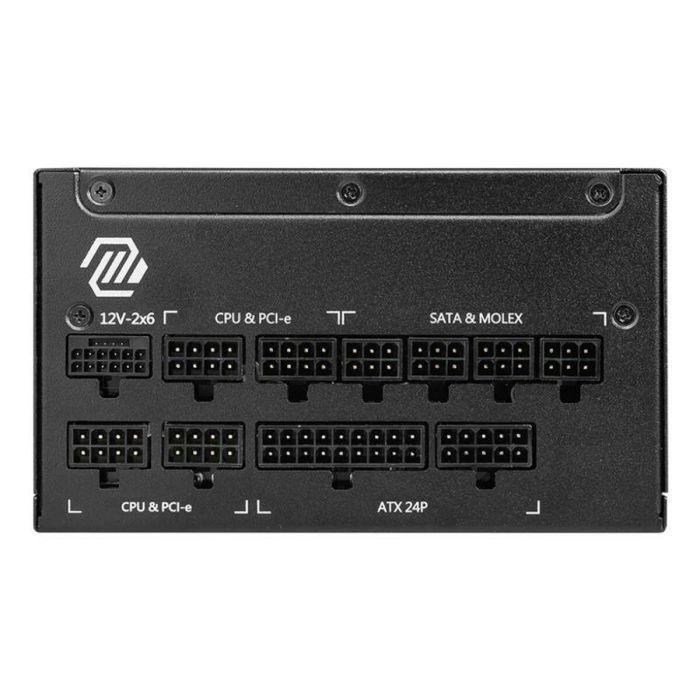 Fuente de Alimentación MSI 306-7ZP9B11-CE0 1000 W ATX 80 Plus Gold 16 Fuente de Alimentación MSI 306-7ZP9B11-CE0 1000 W ATX 80 Plus Gold 16