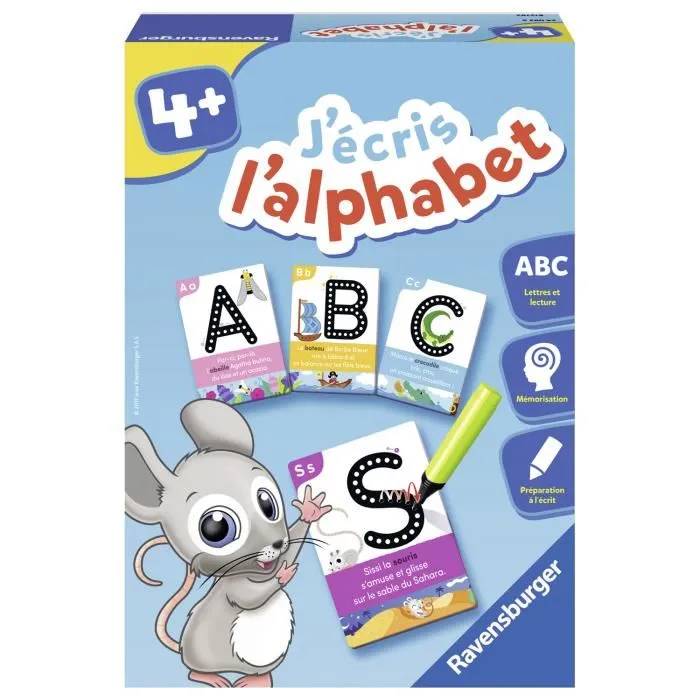 Ravensburger Escribo el Alfabeto Juego para Niños a Partir de 4 Años 1 Ravensburger Escribo el Alfabeto Juego para Niños a Partir de 4 Años 1