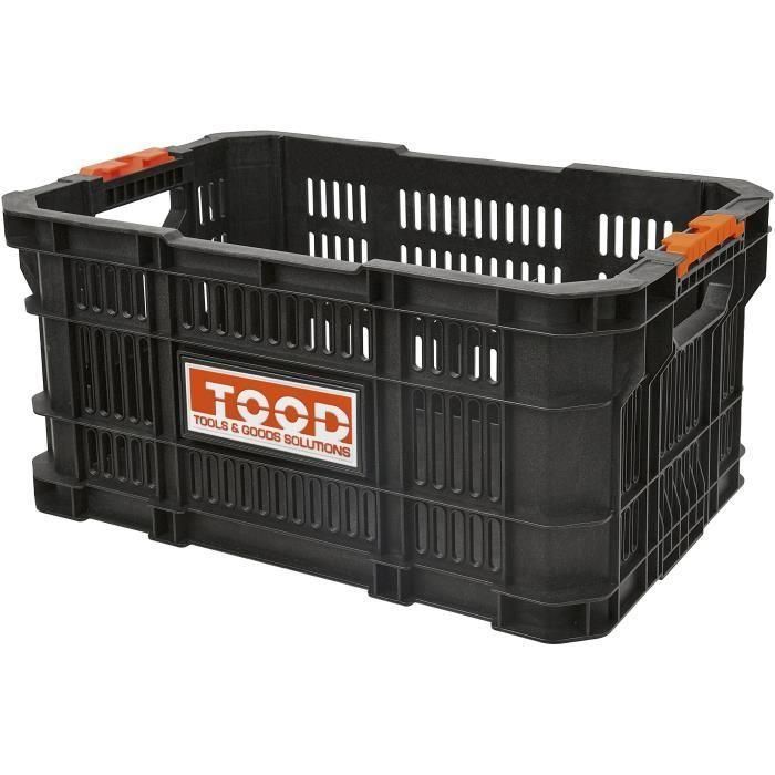 Cesta modular - TOOD - Con asas - Fácil transporte - 53x34x25 cm Cesta modular - TOOD - Con asas - Fácil transporte - 53x34x25 cm