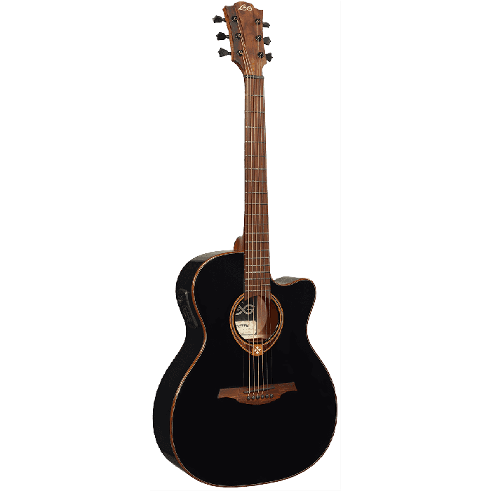 Guitarra Acústica Lâg Auditorium Cutaway Tramontane 118 A/E - Negra 4 Guitarra Acústica Lâg Auditorium Cutaway Tramontane 118 A/E - Negra 4