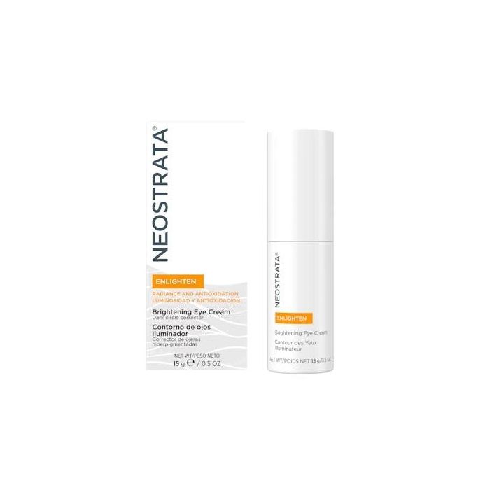Neostrata ENLIGHTEN Contorno de Ojos Iluminador 15g para Ojeras Hiperpigmentadas, Reduce Arrugas y Reafirma