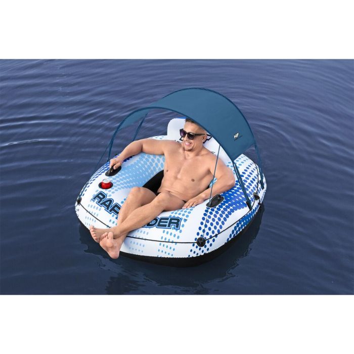 Bestway Rueda Hinchable con Asas Rapid Rider con Parasol D137 cm Playa y Piscina 43725 4