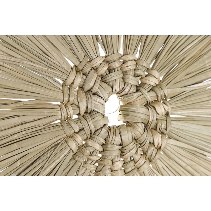Decoracion Pared Tropical DKD Home Decor Natural 0.5 x 115 x 115 cm (2 Unidades) 1 Decoracion Pared Tropical DKD Home Decor Natural 0.5 x 115 x 115 cm (2 Unidades) 1
