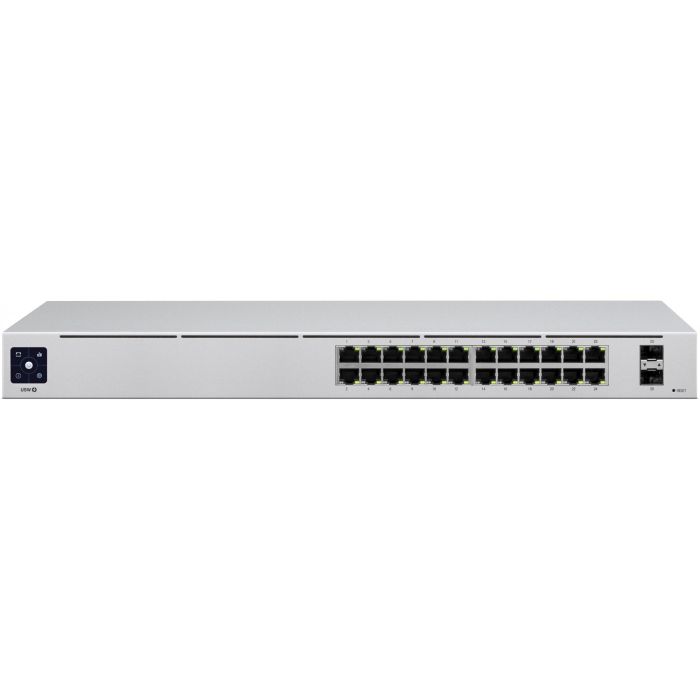 Ubiquiti UniFi USW-24 M RM Switch Gestionable 24 Puertos + 2 SFP para Redes Empresariales