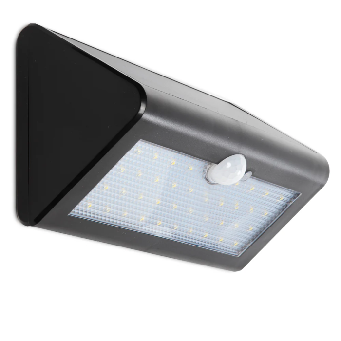 Aplique LED Solar IP65 6000ºK Sensor 40.000H [PL-626021-CW]