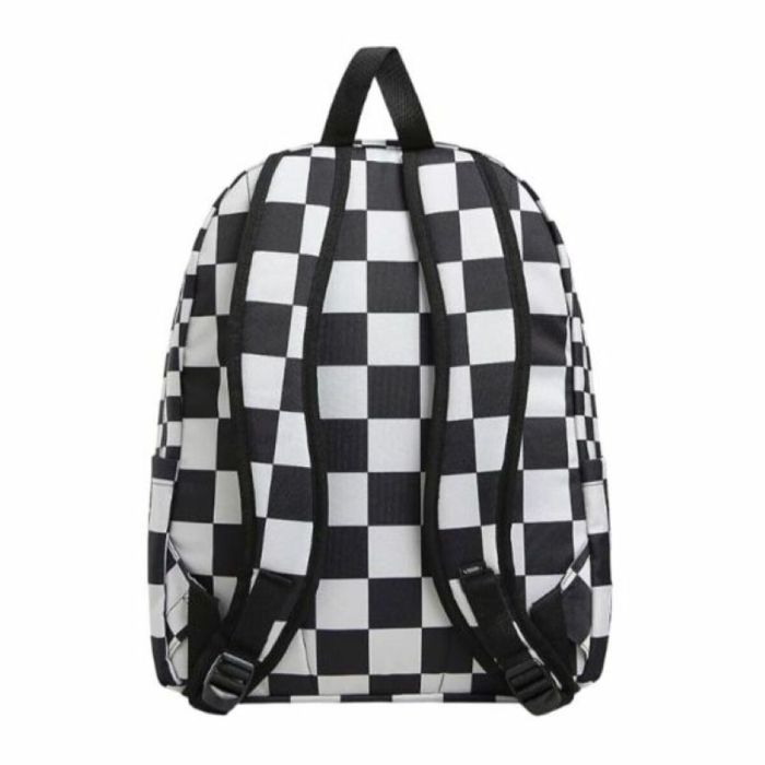 Mochila Escolar Vans Old Skool Check Backpack VN000H4X3M41 Negro 1