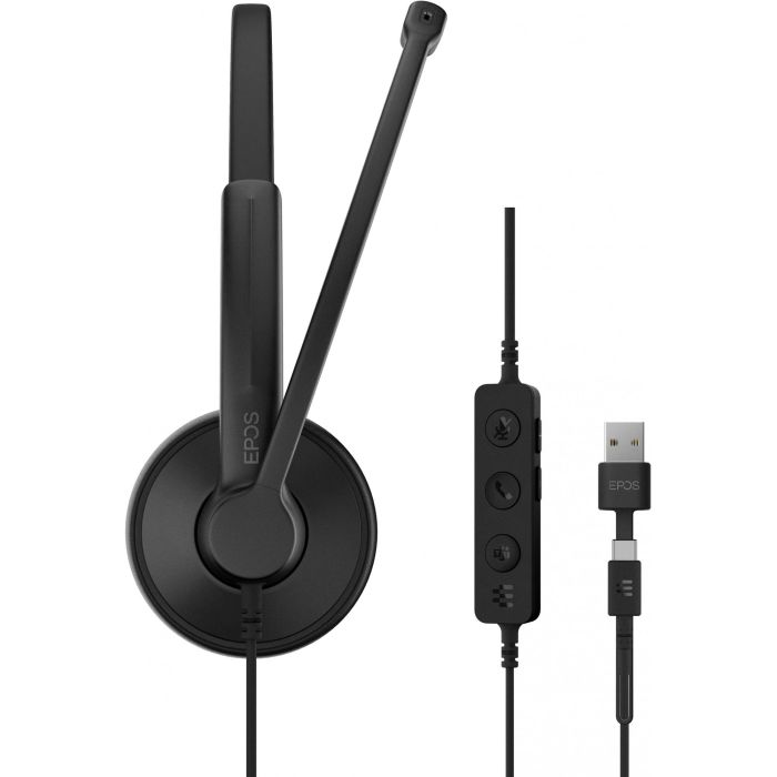 EPOS IMPACT 100 MS Mono Auricular con Cable USB-C/USB-A para Oficina y Centro de Llamadas, Certificado para Microsoft Teams 7