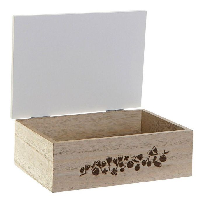 Juego de Cajas Decorativas DKD Home Decor Madera MDF (17 x 12 x 6 cm) 1