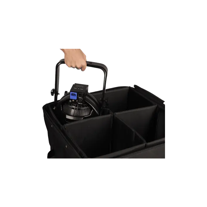 Gator Funda Reforzada Para 4X Par 64 Led Con Ruedas 56x16x61cm 5