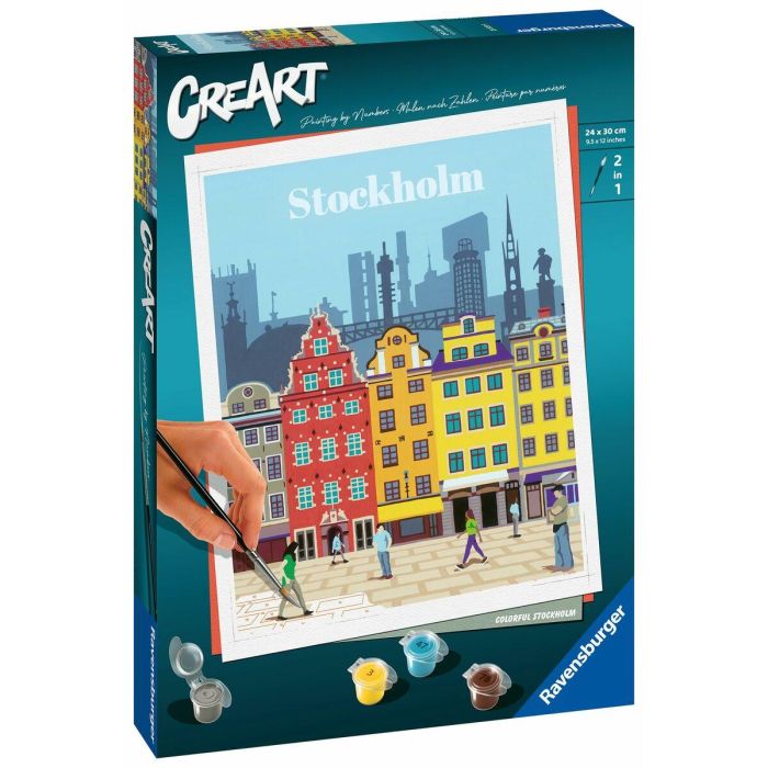 Ravensburger RAV4005556235209 CreArt Estocolmo 24x30cm 4 Ravensburger RAV4005556235209 CreArt Estocolmo 24x30cm 4