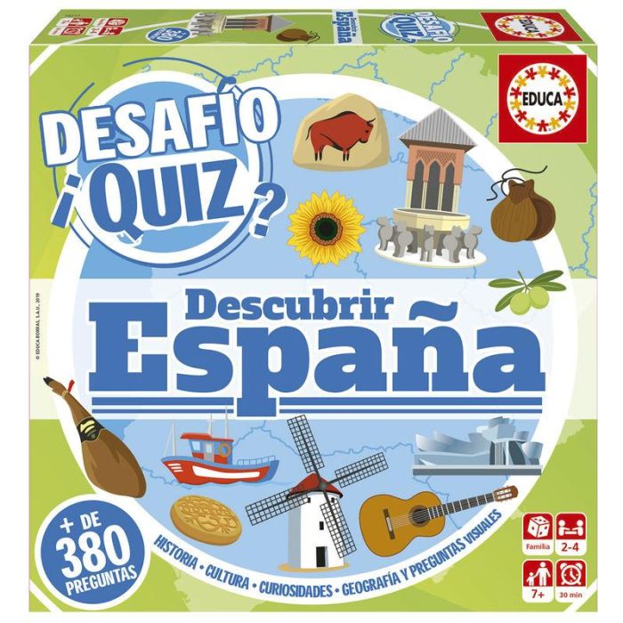 Juego Desafio Quiz Descubrir España 1 Juego Desafio Quiz Descubrir España 1