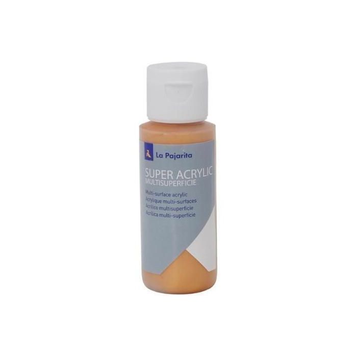 La Pajarita Pintura Super Acrylic A-47 60 mL Oro Real La Pajarita Pintura Super Acrylic A-47 60 mL Oro Real