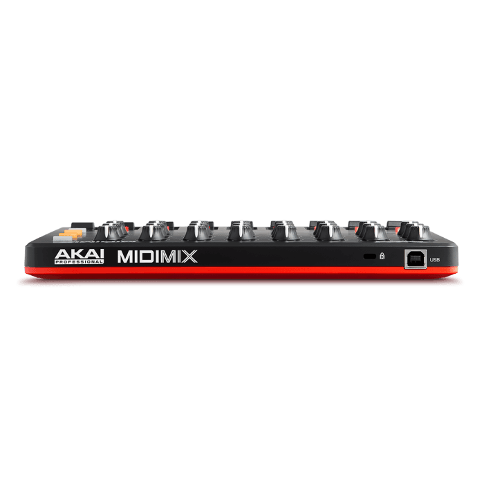 AKAIPRO Midi Mix, Controlador DAW USB con 8 faders, 24 knobs y Ableton Live Lite incluido, ideal para grabacion y mezcla 2