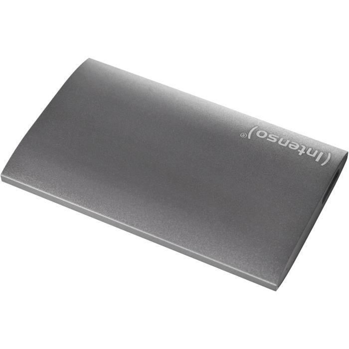Intenso INT4034303032884 Disco Duro Externo SSD Premium 2 TB Gris 2