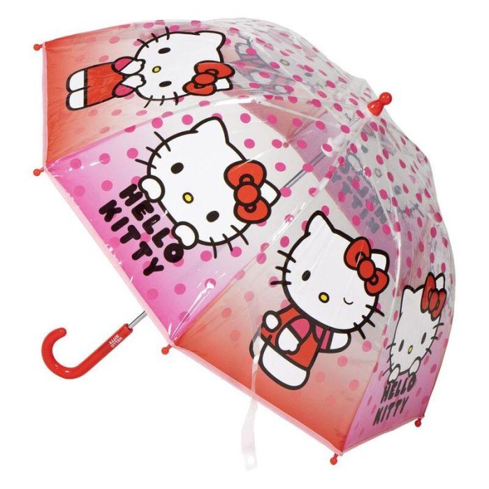Cerdá Paraguas Manual de Burbuja Poe Hello Kitty de 45 cm Rosa para Niñas, Edad Mínima 3 Años 2 Cerdá Paraguas Manual de Burbuja Poe Hello Kitty de 45 cm Rosa para Niñas, Edad Mínima 3 Años 2
