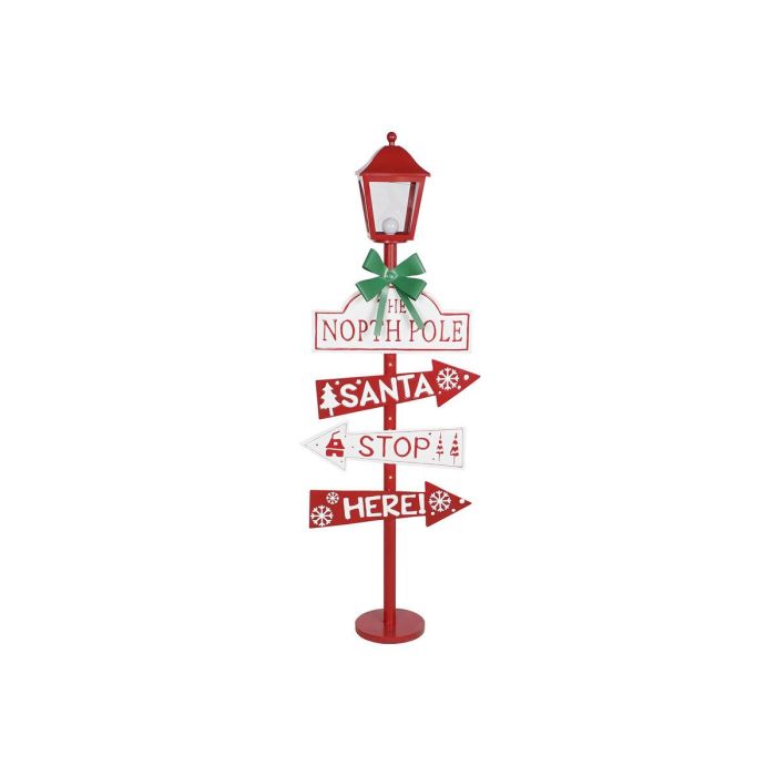 Farol Home ESPRIT Rojo Metal 54,5 x 22 x 154 cm 1 Farol Home ESPRIT Rojo Metal 54,5 x 22 x 154 cm 1