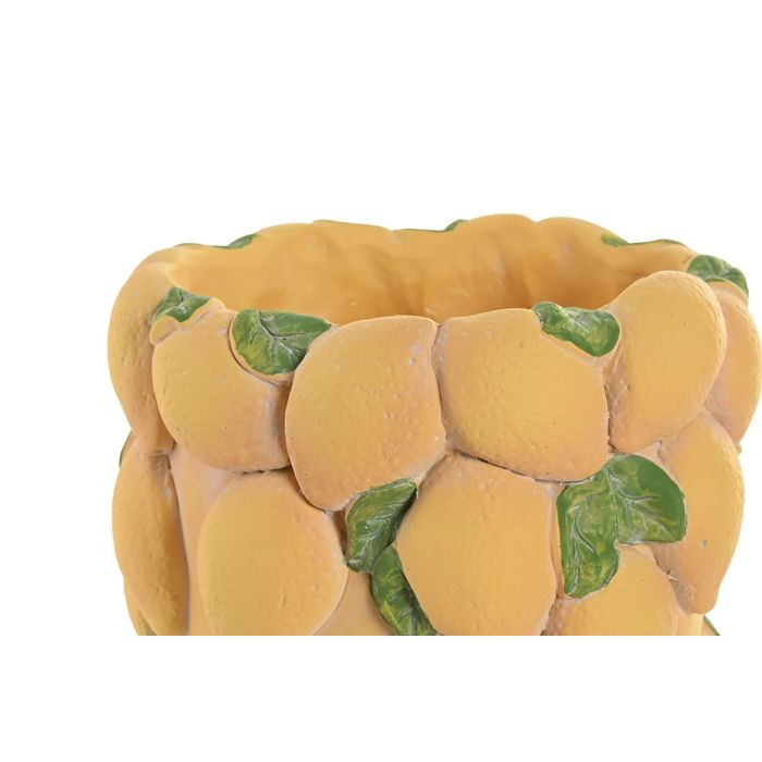 Jarron Tropical DKD Home Decor Amarillo Verde 20 x 23 x 20 cm (4 Unidades) 1 Jarron Tropical DKD Home Decor Amarillo Verde 20 x 23 x 20 cm (4 Unidades) 1