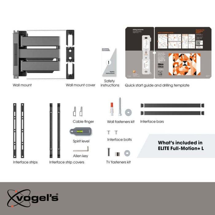 Soporte TV Vogel's TVM5645 NEGRO 40" 35 kg 3 Soporte TV Vogel's TVM5645 NEGRO 40" 35 kg 3