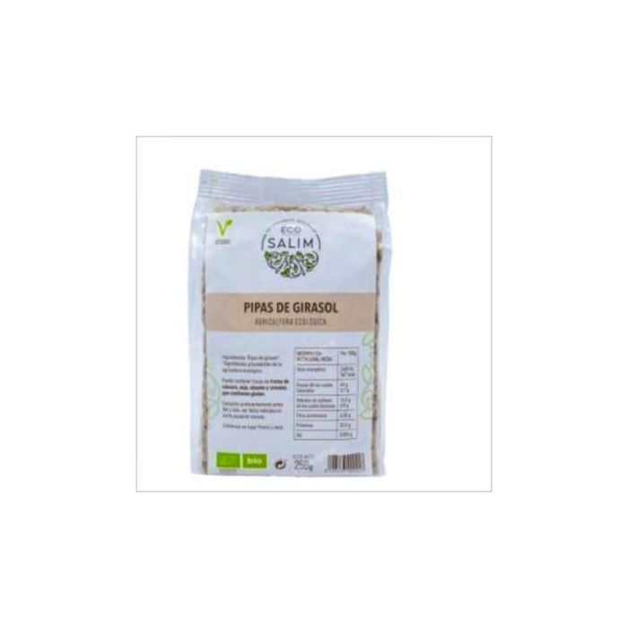 ECO SALIM Pipas de Girasol Bio Veganas 250g