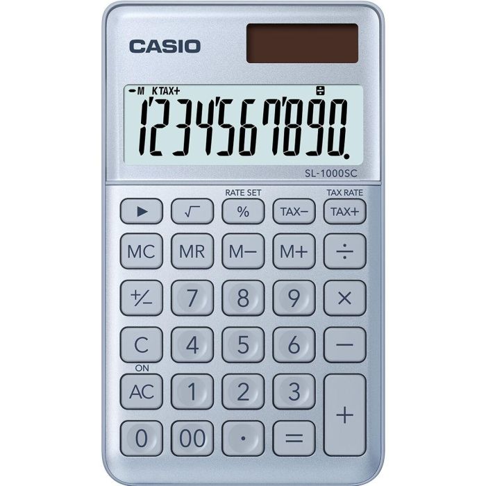 Calculadora Casio SL-1000SC Negro Metal Calculadora Casio SL-1000SC Negro Metal