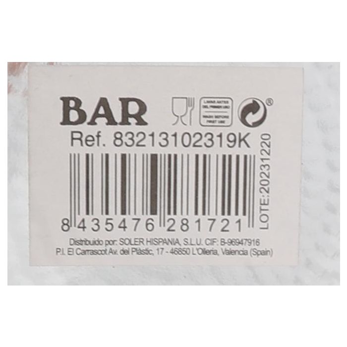 Jarra de Vidrio para Bar 1300 cc - Inde (6 Unidades) 1 Jarra de Vidrio para Bar 1300 cc - Inde (6 Unidades) 1