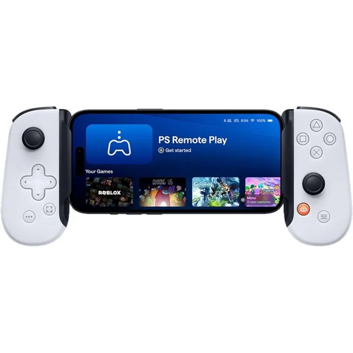 Backbone One PlayStation Edition BAC1720488426645 - Gamepad Con Cable Lightning o USB-C para iPhone - Blanco Backbone One PlayStation Edition BAC1720488426645 - Gamepad Con Cable Lightning o USB-C para iPhone - Blanco