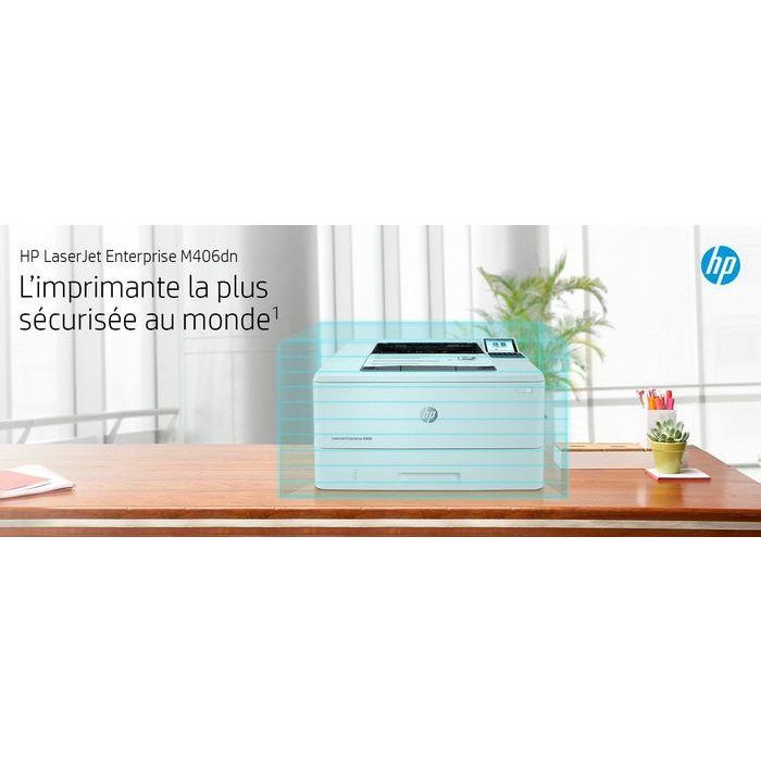 HP 3PZ15A Impresora Láser Monocromo LaserJet Enterprise M406DN | Dúplex Automático, Ethernet, 40 ppm, Seguridad Avanzada 9 HP 3PZ15A Impresora Láser Monocromo LaserJet Enterprise M406DN | Dúplex Automático, Ethernet, 40 ppm, Seguridad Avanzada 9