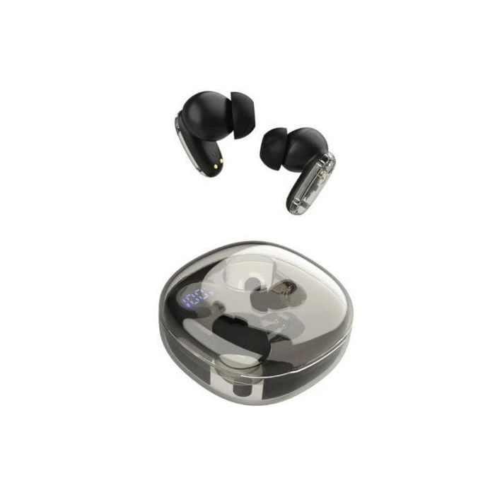 Mars Gaming MHIB2 Auriculares Bluetooth In-ear con Estuche de Carga LED, Autonomía 24h, Bluetooth 5.4, Drivers 10mm, Negros