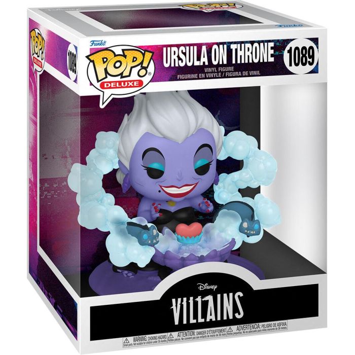 Funko Pop Deluxe Disney Villanos Ursula - La Sirenita - Figura de Vinilo 2 Funko Pop Deluxe Disney Villanos Ursula - La Sirenita - Figura de Vinilo 2