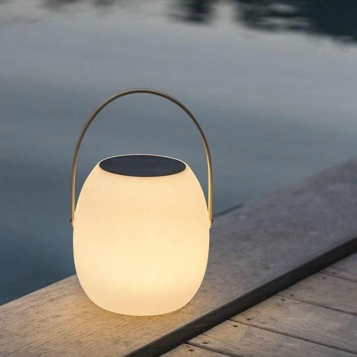 Lámpara solar portátil - LUMISKY - JIMMY - LED blanco - Al. 34 cm - Puerto de carga USB 3 Lámpara solar portátil - LUMISKY - JIMMY - LED blanco - Al. 34 cm - Puerto de carga USB 3
