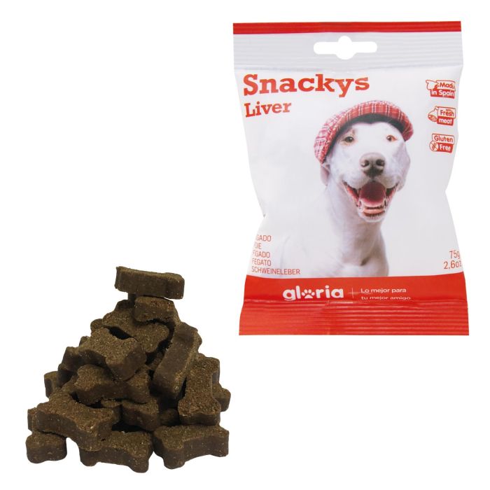 Display Snackys De Hígado 30Bolsitas De 75 gr