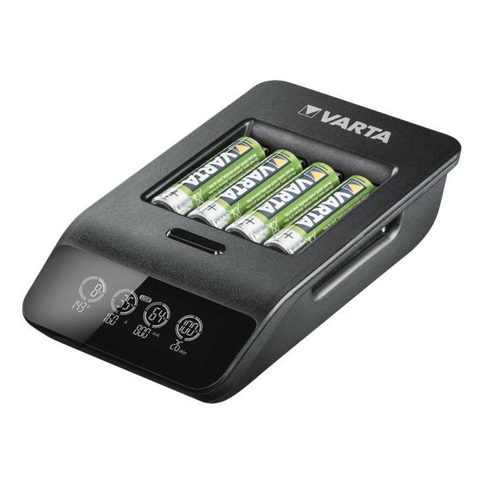 Akku Ladegerät (inkl. Akkus) LCD Smart Charger+ *Varta* 2 Akku Ladegerät (inkl. Akkus) LCD Smart Charger+ *Varta* 2
