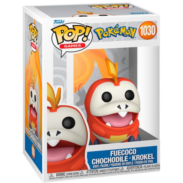 Funko Pop Pokemon Fuecoco Figura de Vinilo 9 cm 1 Funko Pop Pokemon Fuecoco Figura de Vinilo 9 cm 1