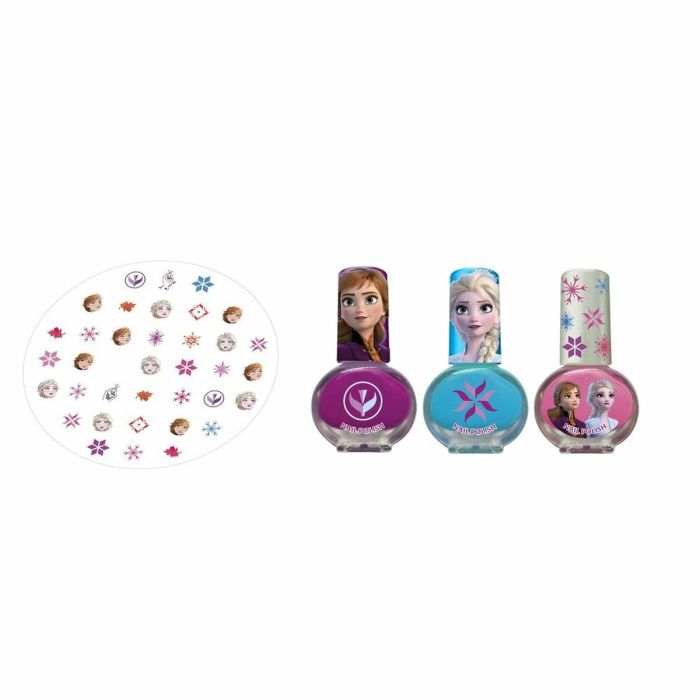 Frozen Set Uñas Lote Maquillaje Infantil Niñas 4 pz