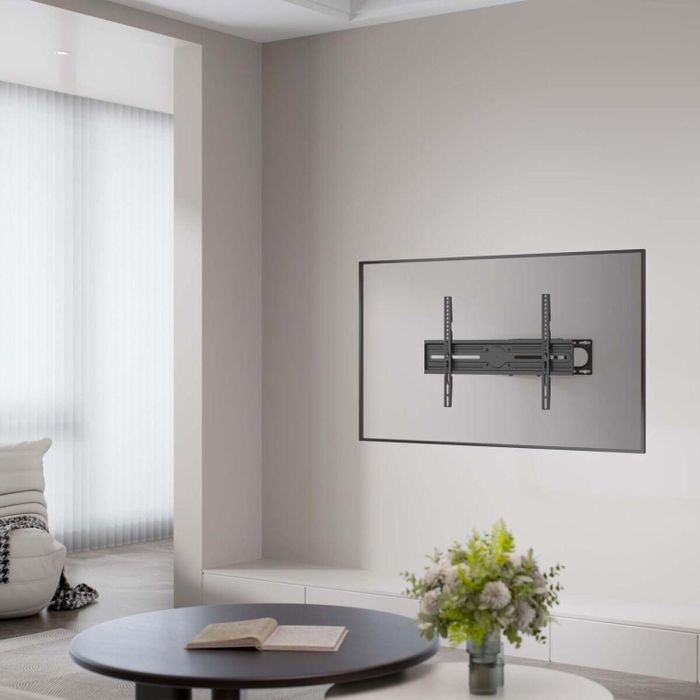 AISENS - SOPORTE ECO GIRATORIO, INCLINABLE Y NIVELABLE PARA MONITOR/TV 40KG DE 37-80, NEGRO 2 AISENS - SOPORTE ECO GIRATORIO, INCLINABLE Y NIVELABLE PARA MONITOR/TV 40KG DE 37-80, NEGRO 2