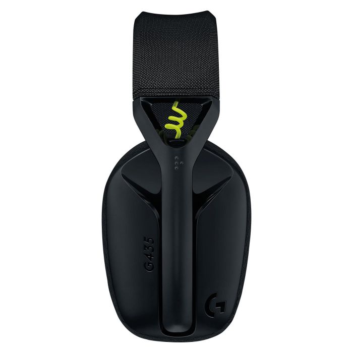 Logitech G435 Auriculares Gaming Inalámbricos Bluetooth/LIGHTSPEED con Micrófono, Dolby Atmos, Certificado Discord, para PC y Consolas, Negro