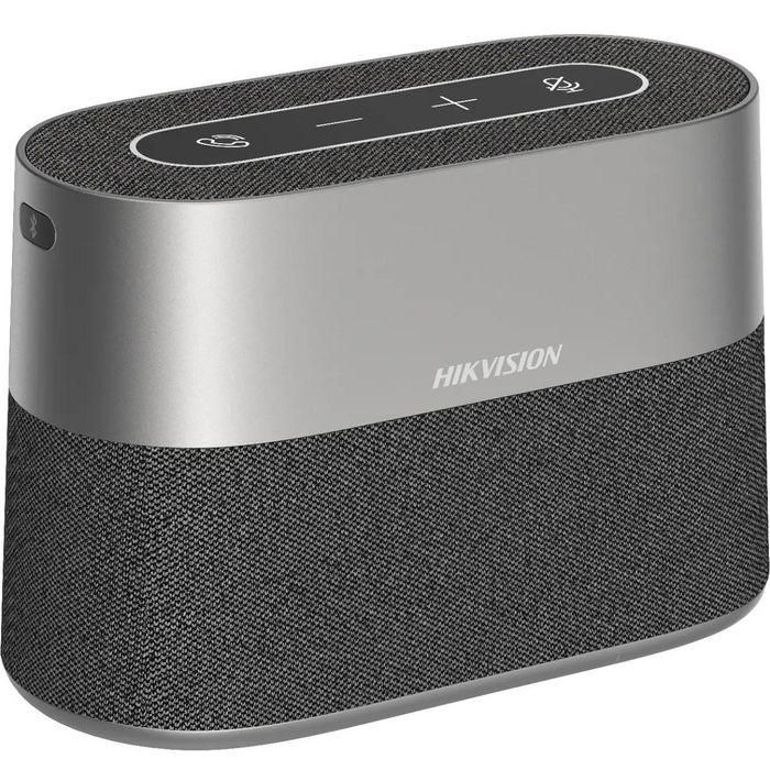 Hikvision Altavoz de Conferencia Inalámbrico USB/Bluetooth 3W, Matriz 8 Micrófonos Sonido 360°, Reducción Ruido y Eco