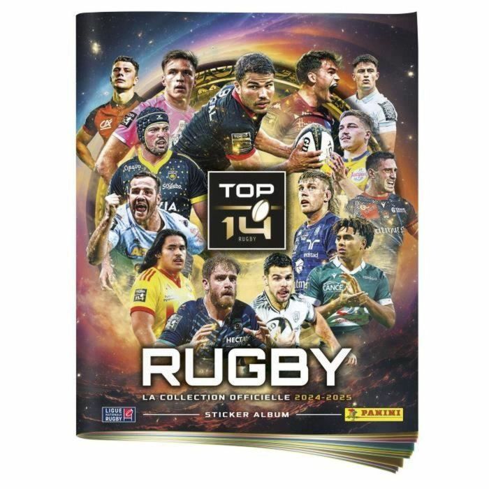 Pack de inicio - PANINI - Rugby Top 14 2024-2025 - Álbum - 2 fundas - 2 gratis Pack de inicio - PANINI - Rugby Top 14 2024-2025 - Álbum - 2 fundas - 2 gratis