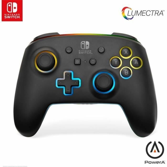 Mando Gaming Powera Lumectra Negro