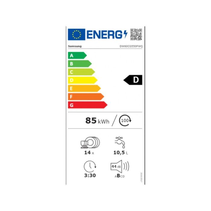 Lavavajillas Samsung DW60CG550FWQET 60 cm 1