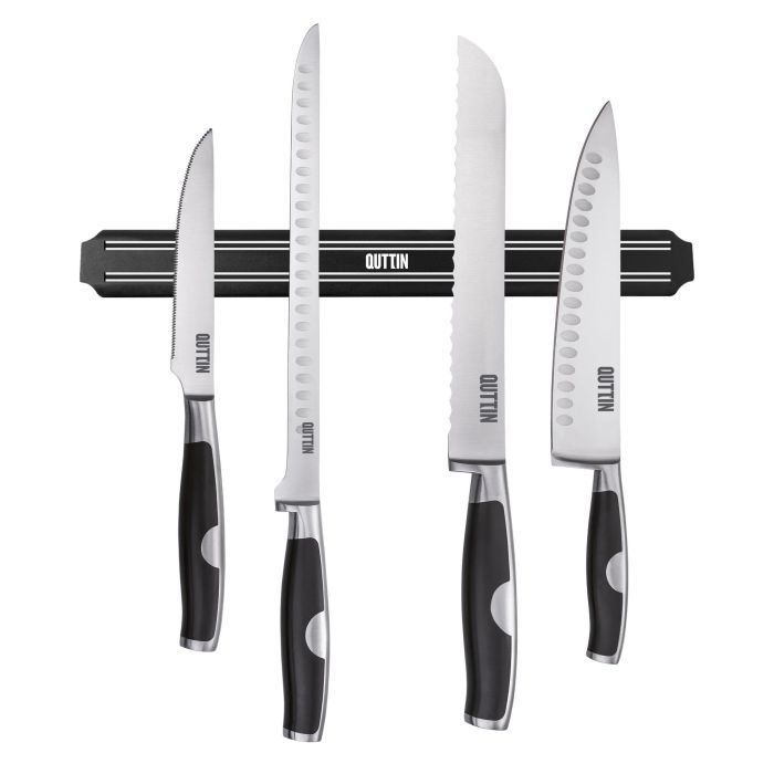 Quttin Barra Magnética para Cuchillos 38 cm (12 Unidades) 2 Quttin Barra Magnética para Cuchillos 38 cm (12 Unidades) 2