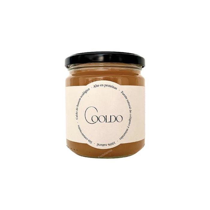 COOLDO Caldo de Huesos Ecológico 300ml Alto en Proteína y Fuente Natural de Colágeno