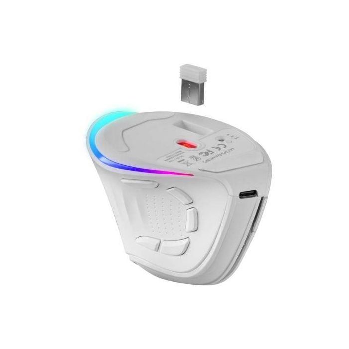 Ratón Gaming Ergonómico Inalámbrico Mars Gaming MM-SK/ Hasta 8400 DPI/ Blanco 4 Ratón Gaming Ergonómico Inalámbrico Mars Gaming MM-SK/ Hasta 8400 DPI/ Blanco 4