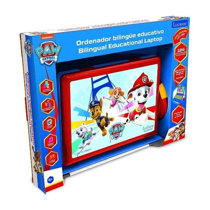 Lexibook KidiSmart Ordenador Bilingüe Patrulla Canina Educativo 120 Actividades ES/IN 2