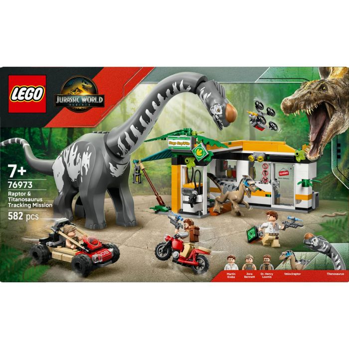 LEGO 76973 Jurassic World Dinosaurio - Juguete de construcción (582 piezas) 16