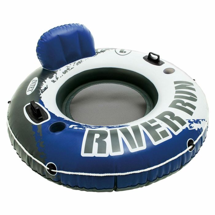 Sillón Hinchable para Piscina Intex River Run Azul Blanco 135 x 13,5 cm (6 Unidades) 4 Sillón Hinchable para Piscina Intex River Run Azul Blanco 135 x 13,5 cm (6 Unidades) 4